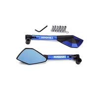 Para SUZUKI Para BURGMAN AN125 AN250 AN400 AN650 AN 650 Para Burgman 400 650 125 200 Espejos Retrovisores De Motocicleta Espejo Azul Antideslumbrante(Blue)