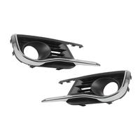 Para Suzuki Para Ciaz 2015-2018 Rejilla Del Marco De La Cubierta De La Luz Antiniebla Del Parachoques Delantero YIJIAVSX(With Chrome 1 Pair)