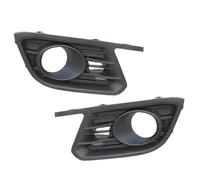 Para Suzuki Para Ciaz 2015-2018 Rejilla Del Marco De La Cubierta De La Luz Antiniebla Del Parachoques Delantero YIJIAVSX(Black 1 Pair)