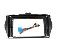 para Suzuki para Ciaz para Alivio 2014-2018 Marco De Radio Estéreo De 9 Pulgadas 2DIN Arnés De Cableado Y Adaptador De Cable De Alimentación PYPFQUMQGR(Frame AN Cord)