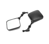 Para Suzuki Para DR 200 250 DR350 350 Para DRZ 400 650 DR650 2PCSlot Negro Dual Sport Espejo Retrovisor Motocicleta Espejos Retrovisores Laterales