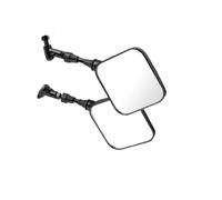 Para Suzuki Para DR 200 250 DR350 350 Para DRZ 400 650 DR650 2PCSlot Negro Dual Sport Espejo Retrovisor Motocicleta Espejos Retrovisores Laterales