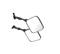 Para Suzuki Para DR 200 250 DR350 350 Para DRZ 400 650 DR650 Negro Doble Deporte Espejo Retrovisor Para Motocicleta Espejos Retrovisores Laterales