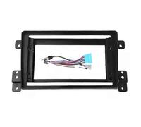 para Suzuki para Grand Vitara 2005-2015 Marco Embellecedor para Radio De Coche De 9 Pulgadas con Reproductor MP5 Android Panel Estéreo 2 DIN PYPFQUMQGR(with Cable)