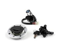 Para Suzuki Para GSF600 Para Bandit 1995-2004 Para GSF1200 Para 1997-2005 Juego Llaves Interruptor Encendido Tapa Combustible Cilindro De CerraduraDel Interruptor De Encendido