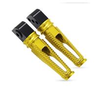 para Suzuki para GSX-S100 para GSX1300 para B-King para SFV650 Estriberas Traseras Motocicleta Adaptador Reposapiés Reposapiés Delanteros(Gold)