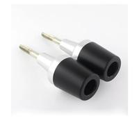 para Suzuki para GSX-S1000 para GSX-S1000F 2015-2018 Deslizador Marco CNC para Motocicleta Protector Carenado Protección contra Caídas Rueda Protección contra Caídas(Plata)