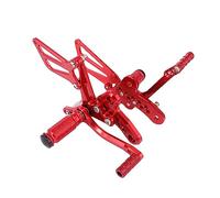 Para SUZUKI Para GSXR1300 Para Hayabusa 1999-2013 Motocicleta Aluminio Para CNC Estriberas Ajustables Pie Clavijas Pedales Descanso Reposapiés(3)