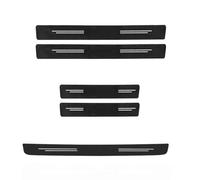 para Suzuki para IGNIS 2016-2023 Pegatina Protectora Parachoques Trasero Fibra Carbono Tira Protectora De Pasta Lateral para Umbral Puerta Coche(5pcs)