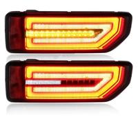 Para Suzuki Para Jimny JB64 JB74 2019-2024 1 Par Luces Traseras LED Reflectoras Freno Para Remolque Trasero Faro Trasero(Red)