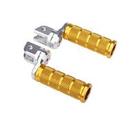 Para SUZUKI Para KATANA GSX-S750 GSX-S1000/F GSX-R1000 GSX1300R Para HAYABUSA Estriberas Delanteras Ajustables Pedales Estriberas Delanteras Reposapiés Motocicleta(Oro)