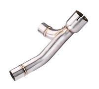 Para Suzuki Para Katana GSXR1000 K9 2009-2011 Tubo Enlace Medio Escape Sistema Silenciador Doble Salida Corto