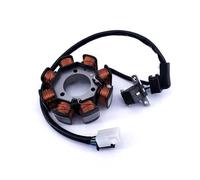 Para Suzuki para LINDY 125 para UM125 para LINDY125R para Lindy 125cc HJ125T-18 motocicleta bicicleta generador estator bobina 8 polos Magneto Bobina Estator Magneto Generador