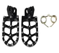 para Suzuki para RMZ250 RMZ450 para RMX450Z RMZ 250 450 2008-2018 Accesorios Reposapiés Estriberas Anchas para Todoterreno Pedales Antideslizantes Reposapiés Motocicleta(Negro)