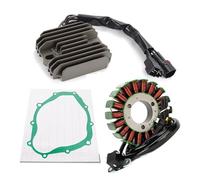 Para Suzuki Para SV 650 SV650 2003-2012 ABS SV650S DL650 Para V-Strom Para VStrom 2007-2016 Bobina De Estator Rectificador Con Junta Placa Estator(With Gasket)