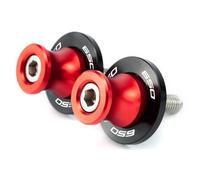 Para Suzuki Para SV 650 SV650 / S SV650S 1999-2003 2004 2005 2006 2007 2008 2009 Soportes Deslizadores De Tornillo Basculante Carretes Deslizantes M8 IENQBVL(Red)