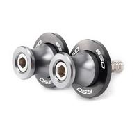 Para Suzuki Para SV 650 SV650 / S SV650S 1999-2003 2004 2005 2006 2007 2008 2009 Soportes Deslizadores De Tornillo Basculante Carretes Deslizantes M8 IENQBVL(Gray)