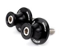 Para Suzuki Para SV 650 SV650 / S SV650S 1999-2003 2004 2005 2006 2007 2008 2009 Soportes Deslizadores De Tornillo Basculante Carretes Deslizantes M8 POMPOMPUR(Black)