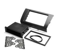 para Suzuki para Swift 2005-2010 Marco De Placa De Radio Estéreo para Coche 1 O 2 DIN Panel De DVD Y CD Adaptador Montaje De Audio para Salpicadero PYPFQUMQGR