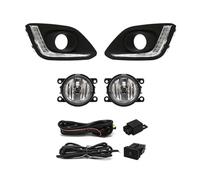 para Suzuki para Swift 2014 2015 2016 Luz LED De Circulación Diurna Luz Antiniebla DRL Luz Conducción Parachoques Conjunto Luces Antiniebla(Yellow Light)