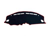 Para Suzuki Para Swift A2L 2017-2021 Almohadilla Parasol Cojín Capa Accesorios Cubierta Tablero Automóvil Tapete Alfombra Tablero Cubierta Tablero Almohadilla Evitar Luz(LHD Red)