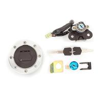 Para Suzuki Para V-Storm DL1000 DL650 2002-2012 SV650 1999-2007: Tapón De Gasolina, Interruptor Encendido, Llave Bloqueo Del Asiento Motocicleta Cerradura Encendido