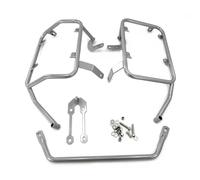 Para Suzuki Para V-Strom Para 800SE 800DE 202023-2025 Portaequipajes Lateral Caja Equipaje Marco Maletero Soporte Alforjas Soporte Equipaje Trasero(Plata)