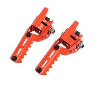 para Suzuki para V-Strom para Vstrom 1050XT para DL1050 A para DL1050XT Clavijas Delanteras Motocicleta Reposapiés Abrazaderas Pedal Motocicleta Reposapiés(Naranja)