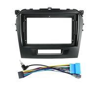 para Suzuki para Vitara 2014 2015 2016 2017 2018 Arneses Fascia Radio De Coche Salpicadero Kit De Adaptación Marco Panel Adaptador Cable Fascia del Panel de Radio