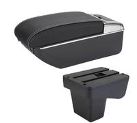 Para Suzuki Para Vitara Compartimento De Reposabrazos Para Coche Caja De Almacenamiento De Contenido Central Accesorios Interiores De Modificación CFCPKOYOZD(B3 Black white 7USB)