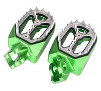 para Suzuki RMZ 250 para RMZ450 2010 2011 2012 2013 2014 2015 Reposapiés Todoterreno Reposapiés Anchos Pedales Antideslizantes Reposapiés Motocicleta(Verde)