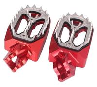 para Suzuki RMZ 250 para RMZ450 2010 2011 2012 2013 2014 2015 Reposapiés Todoterreno Reposapiés Anchos Pedales Antideslizantes Reposapiés Motocicleta(Rojo)