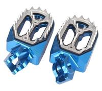 para Suzuki RMZ 250 para RMZ450 2010 2011 2012 2013 2014 2015 Reposapiés Todoterreno Reposapiés Anchos Pedales Antideslizantes Reposapiés Motocicleta(Azul)