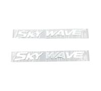 para Suzuki Skywave AN250 AN400 AN650 Motor 3D Emblema Insignia Calcomanía Tanque De Combustible Pegatinas Protector para Almohadilla Depósito Calcomanías Cubierta Decorar