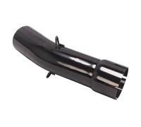 Para SUZUKI SV650 SV 650 650X 650S 2003-2015 Escape De Motocicleta Silenciador De Moto Modificar 51MM Tubo De Enlace Medio(Black)