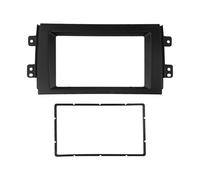 para Suzuki SX4 2007-2012 2013 2 DIN Car Stereo Radio Audio DVD CD Fascia Plate Panel Frame Dashboard Interior Fascia del Panel de Radio