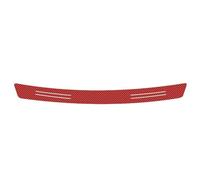 para Suzuki SX4 Estilo De Coche Parachoques Trasero Protector De Desgaste Pegatina De Fibra De Carbono Tiras Protectoras De Puerta De Maletero(Red,90x7cm)