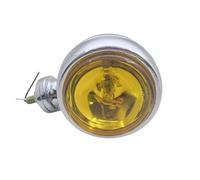para Suzuki Universal Amarillo Lente Cromado Motocicleta Faro Antiniebla Motocicleta Faro Delantero Auxiliar Faros Delanteras
