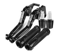 Para Suzuki V-STROM 650 DL650 650XT DL 650 VSTROM 2011-2021 2022 2023 2024 Accesorios De Motocicleta Palancas De Embrague De Freno Plegables Ajustables Extremos(Negro)
