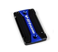 Para SUZUKI Vstrom 650 1000 250 DL650 2004-2024 Llavero De Motocicleta Tapa Del Depósito Del Cilindro Del Líquido De Freno Tapa De Llenado De Aceite V-strom(Cover-Blue)