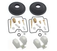 para Suzuki XF650 1997 1998 1999 2000 2001 2002 2003 2 Juegos Kit De Reparación Carburador Motocicleta Diafragma Émbolo Carburador Repuesto Moto(2 Sets B)