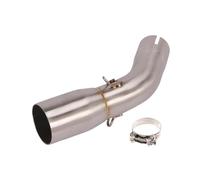 Para SV650 Para SV650X Para SV650S 2003-2022 Tubo Conexión Medio Modificado E&scape Motocicleta Que Conecta El Silenciador 51mm Tubo Escape(2016-2024 Color)