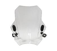 Para SVARTPILEN 401 Parabrisas De Motocicleta Cubiertas Pantalla Lente Ahumada Deflector Motocicletas Alerón Extensión Deflector Viento(Transparent)
