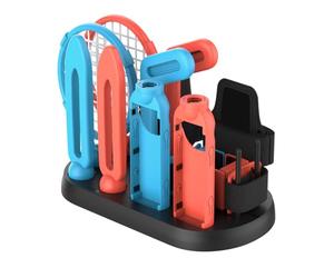 Para Switch 2 Base de Almacenamiento para Accesorios de Juegos J-Con Sport, Consola de Juegos 2025 para Switch 2, Kit de Accesorios para Fiestas Deportivas Familiares