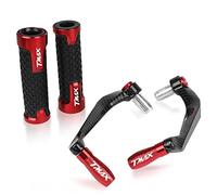 Para T-MAX 500 TMAX 530 560 SX DX TECH Max Protector De Palanca Motocicleta Puños Manillar Palancas Embrague Freno(Rojo)