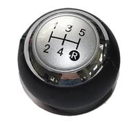 Para T&oyota Para Avensis III T27 2008-2015 Perilla Cambio Marchas 5/6 Velocidades Cubierta Funda Polaina Perilla Palanca Cambios Funda Pomo cambios marcha(5 Speed Silver Knob)