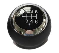 Para T&oyota Para Avensis III T27 2008-2015 Perilla Cambio Marchas 5/6 Velocidades Cubierta Funda Polaina Perilla Palanca Cambios Funda Pomo cambios marcha(6 Speed Black Knob)