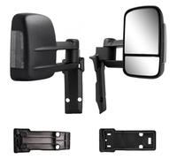 Para T&Oyota Para Land Para Cruiser 70 Serie LC70 LC79 1984-2022 Con Luz Direccional Ajuste Eléctrico Espejo Lateral Remolque Vidrio Superior Espejo Retrovisor Completo