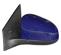 Para T&oyota Para Yaris L Para Vios 2014-2020 Conjunto Espejo Retrovisor Lateral Exterior Automóvil Espejo Retrovisor Completo(Blue-Left(Side),Manual)