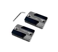 para T&RANSALP700 para &RANSALP 650 700 XLV para & Accesorios Motocicleta Depósito Líquido Freno Delantero Tapa Taza Aceite Frenos Delantero(Titanium1)